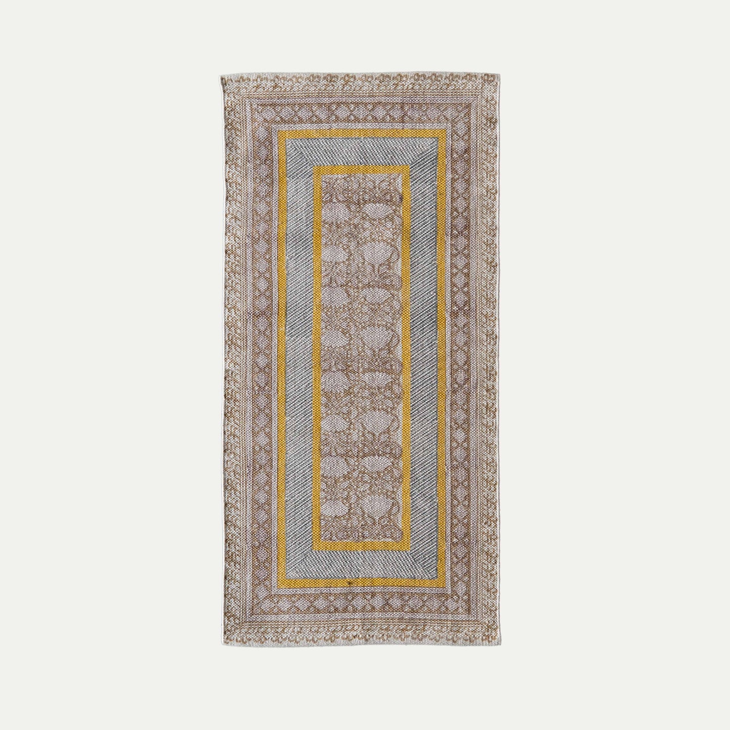 Sarn Vintage Style Printed Runner Rug