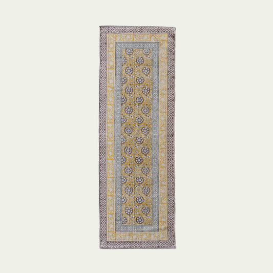 Daraç Anatolian Style Grey Runner Rug - 70 X 200 cm